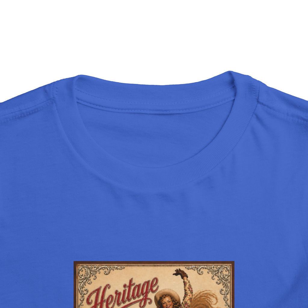 Toddler Tee — Vintage Rodeo 'Heritage 11' Bucking Horse Graphic