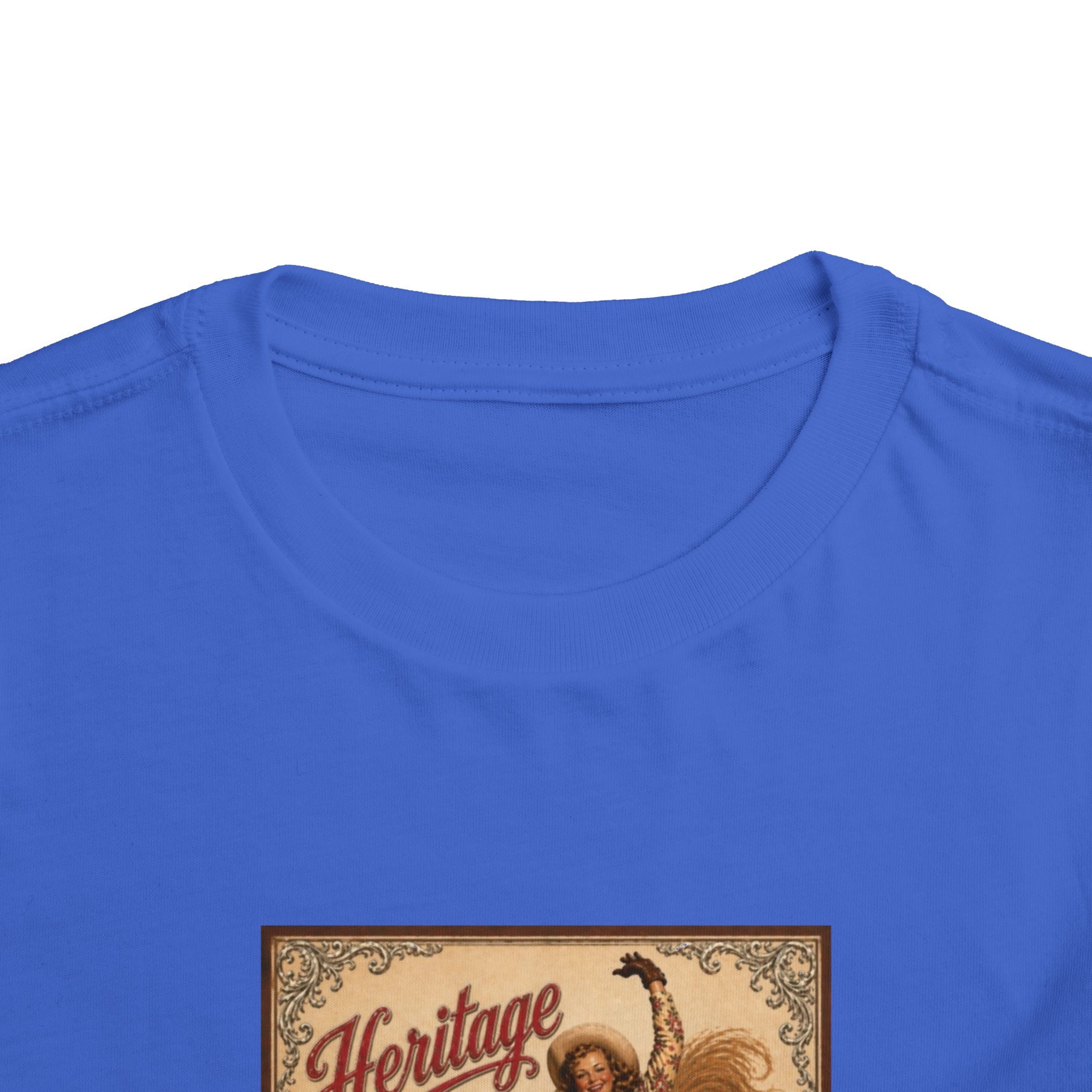 Toddler Tee — Vintage Rodeo 'Heritage 11' Bucking Horse Graphic