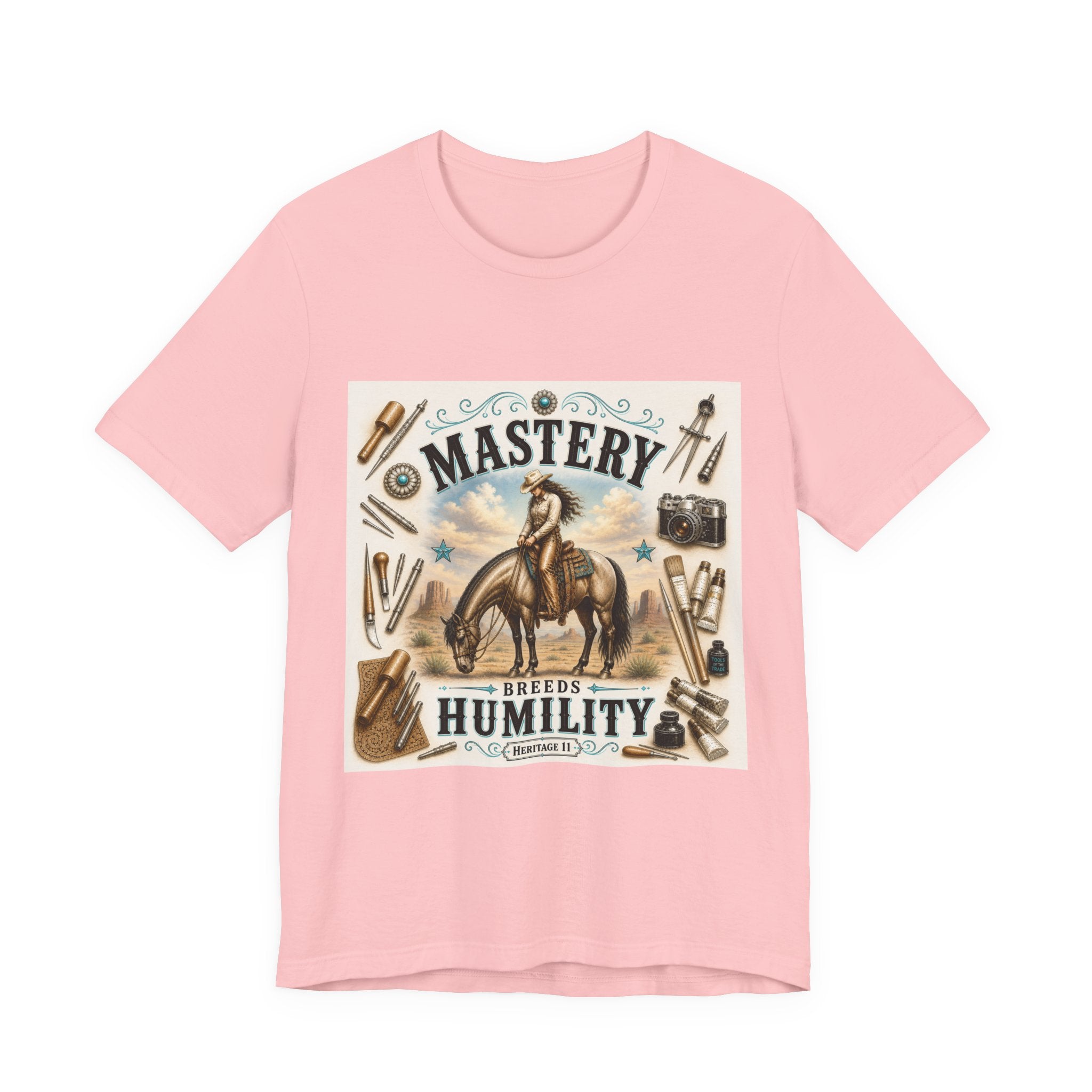 Mastery Breeds Humility Western Horse T-Shirt