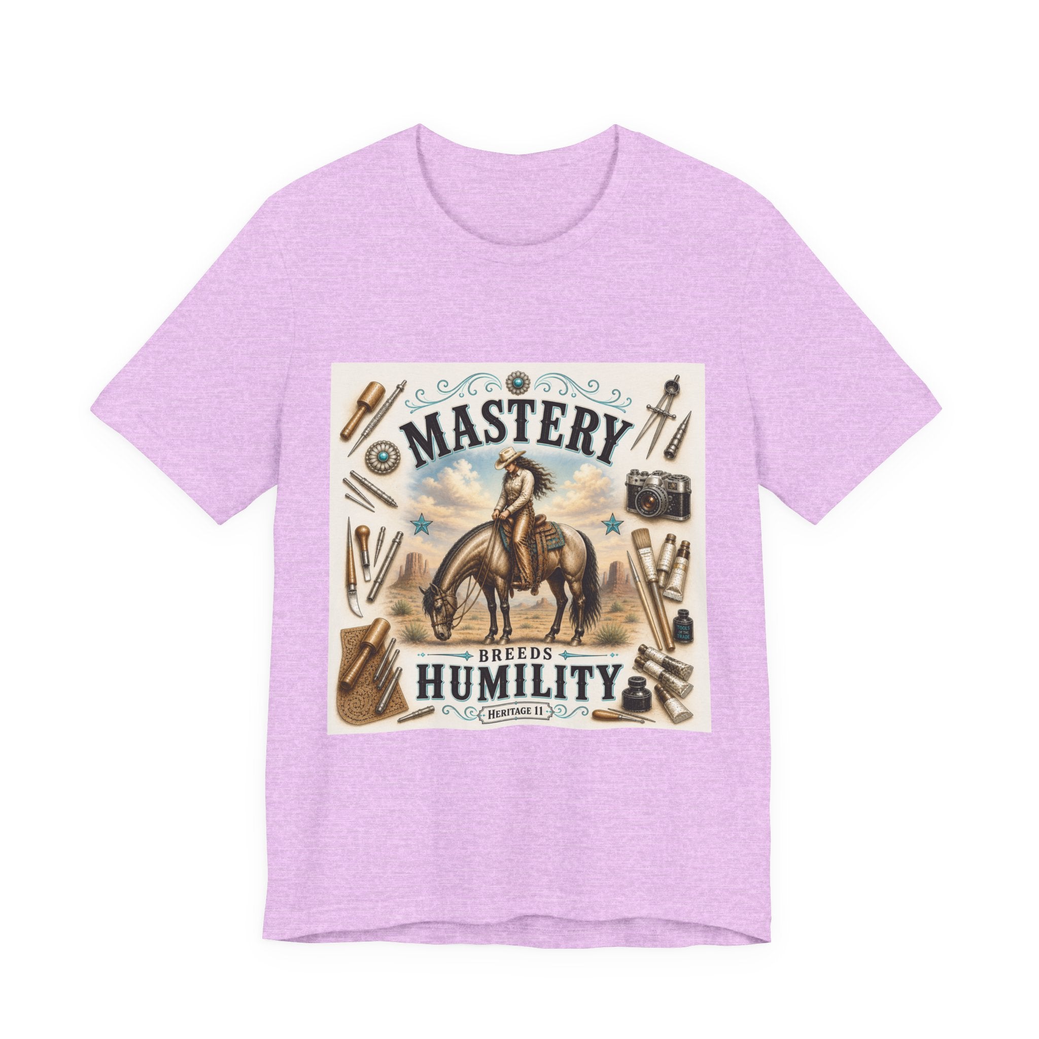 Mastery Breeds Humility Western Horse T-Shirt