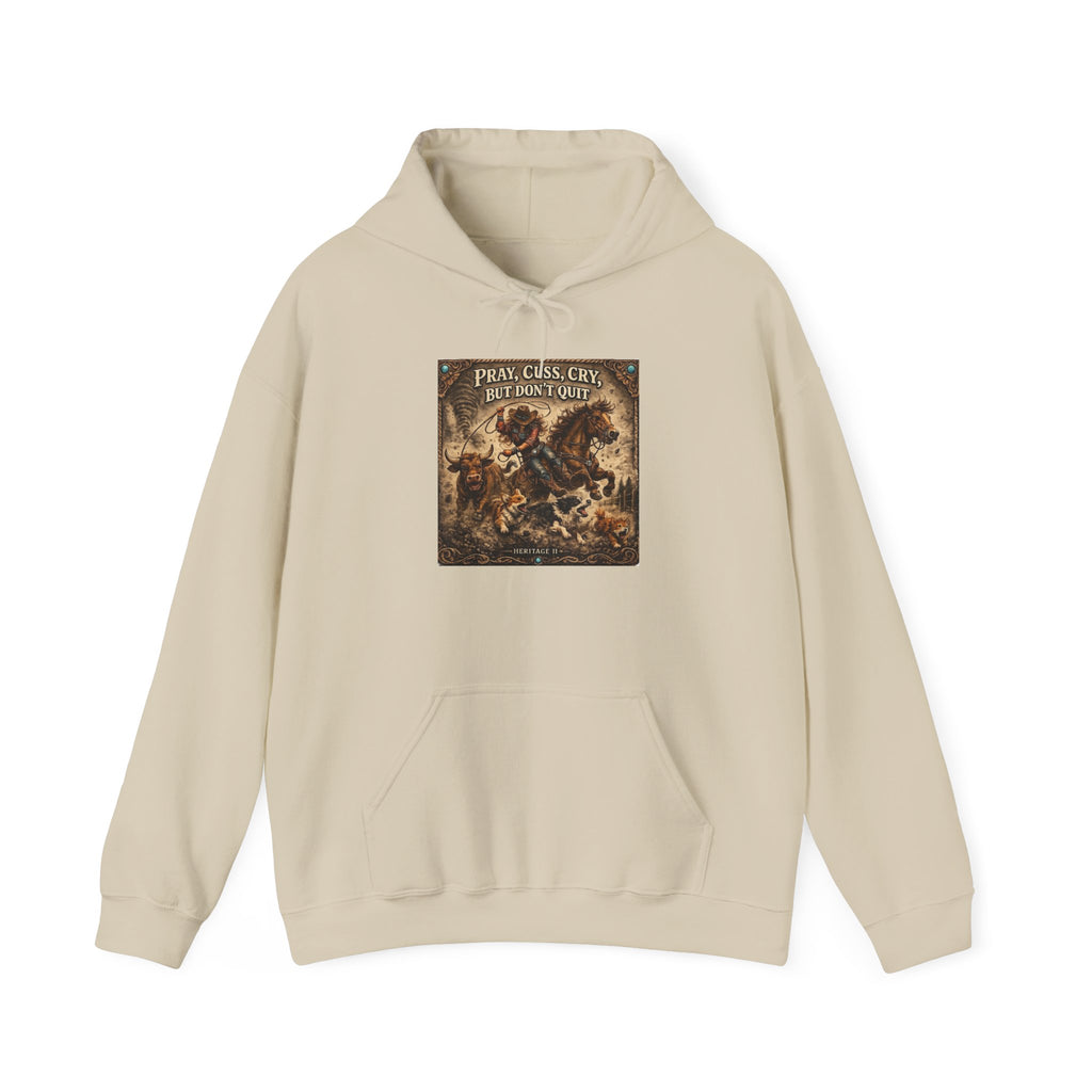 Vintage Angel Battle Hoodie – Pray, Observe, Repent Religious Graphic Sweatshirt