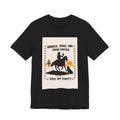 Horse & Coffee Tee — "Horses, Dogs, and Good Coffee Keep My Sanity" Graphic T-Shirt