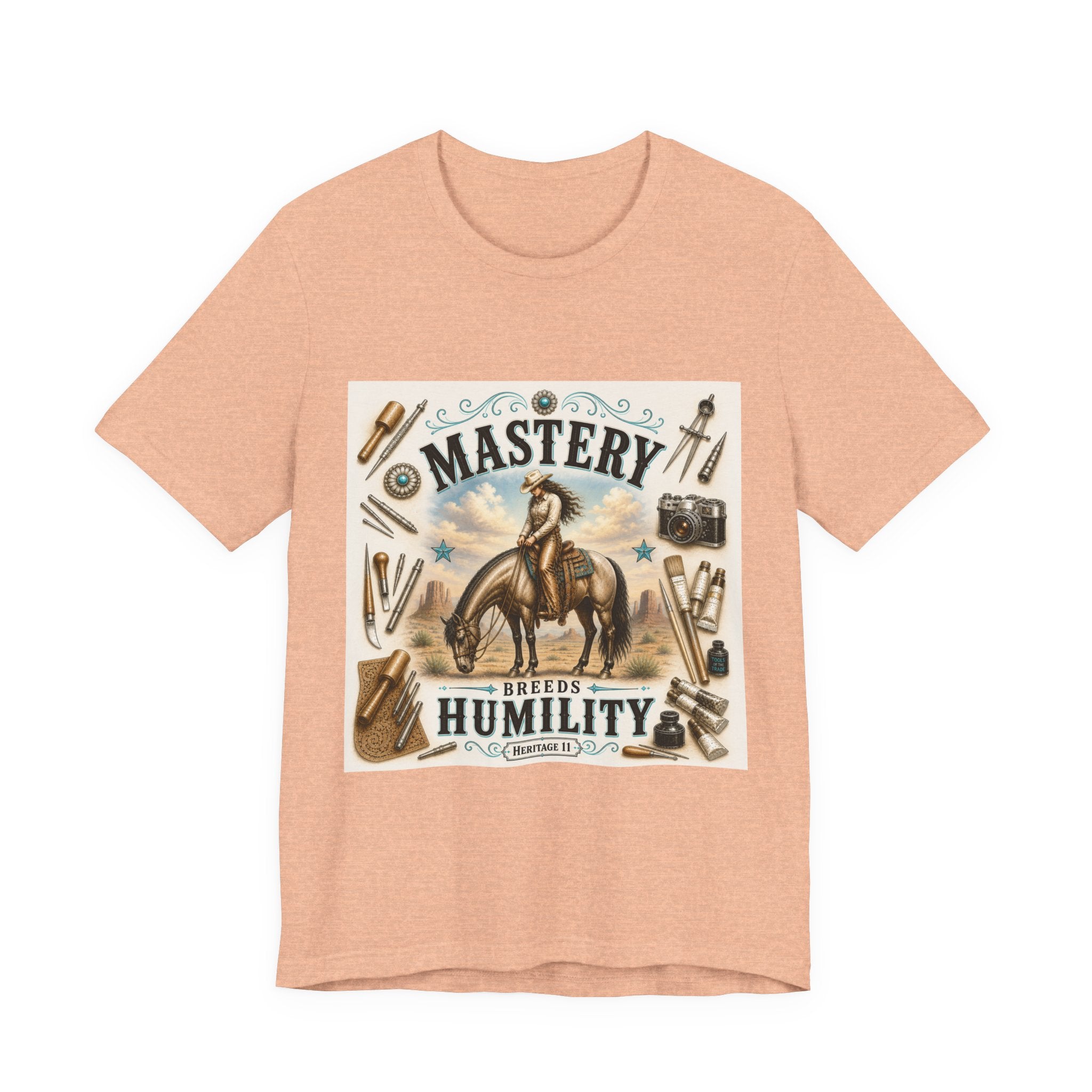 Mastery Breeds Humility Western Horse T-Shirt