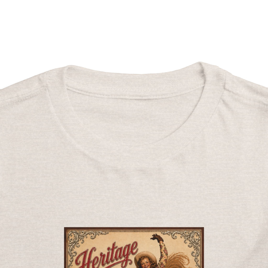 Toddler Tee — Vintage Rodeo 'Heritage 11' Bucking Horse Graphic