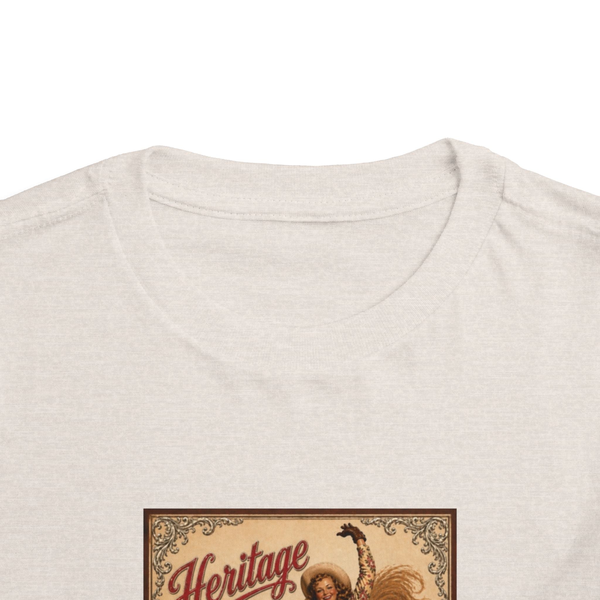 Toddler Tee — Vintage Rodeo 'Heritage 11' Bucking Horse Graphic