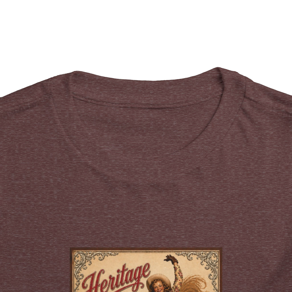 Toddler Tee — Vintage Rodeo 'Heritage 11' Bucking Horse Graphic
