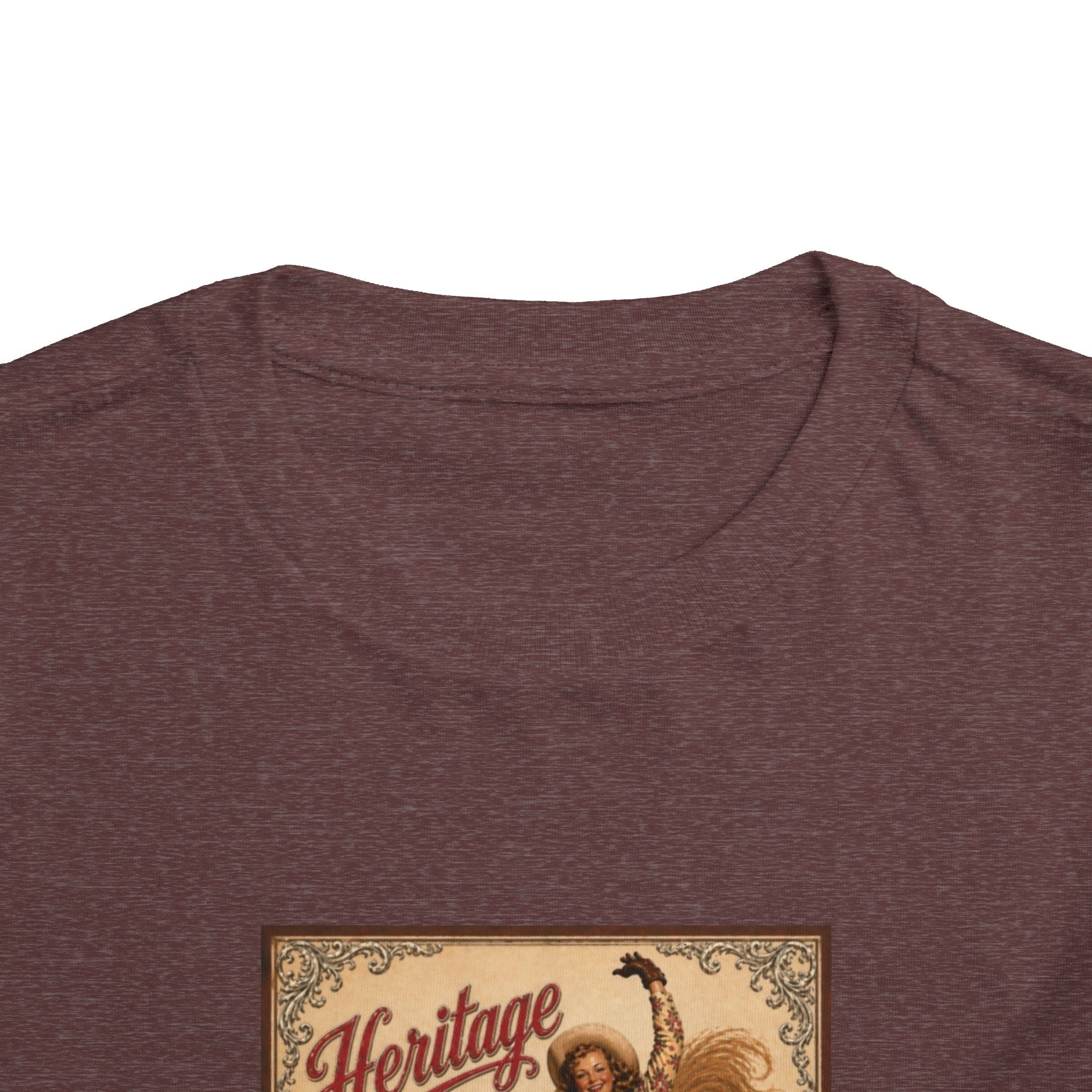 Toddler Tee — Vintage Rodeo 'Heritage 11' Bucking Horse Graphic