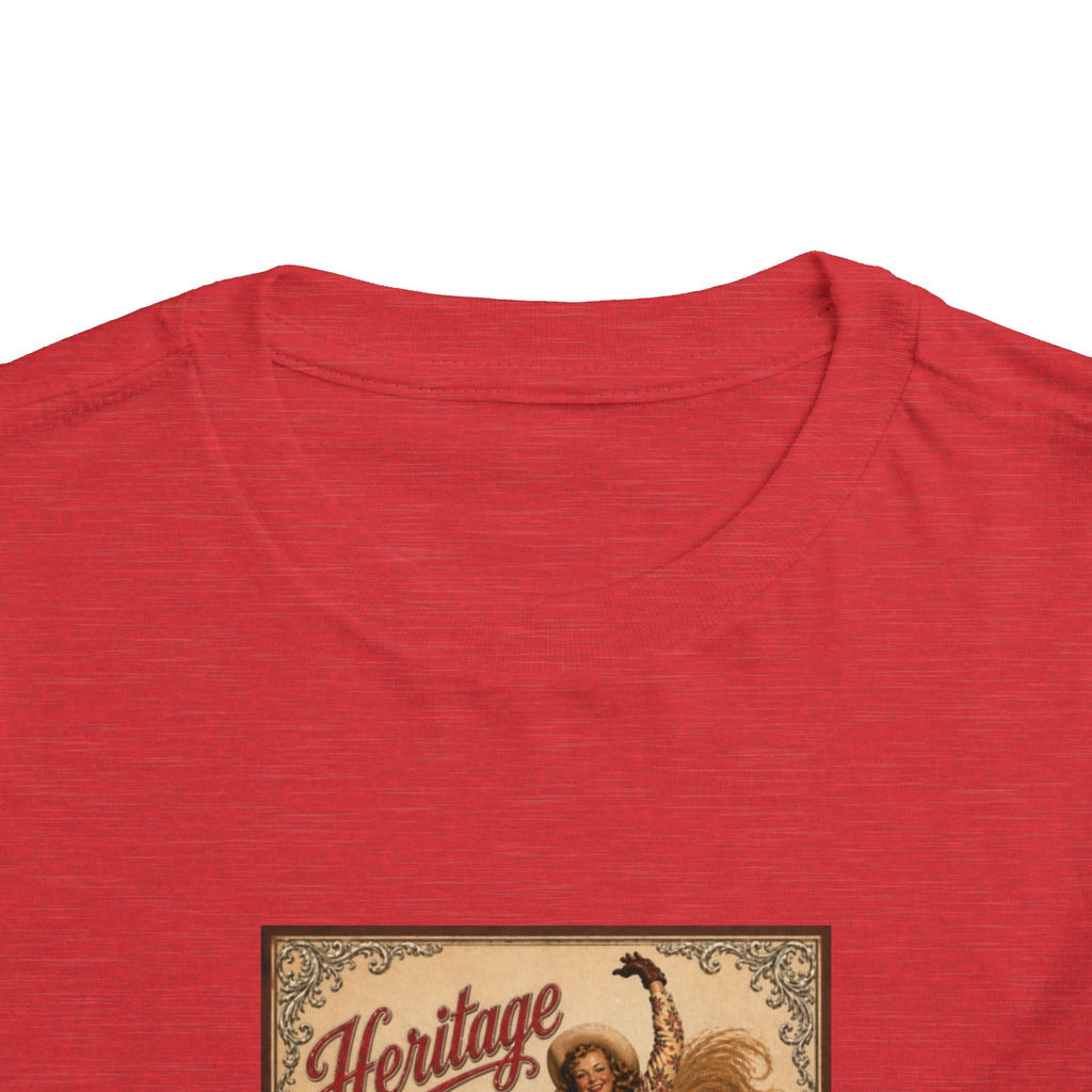 Toddler Tee — Vintage Rodeo 'Heritage 11' Bucking Horse Graphic
