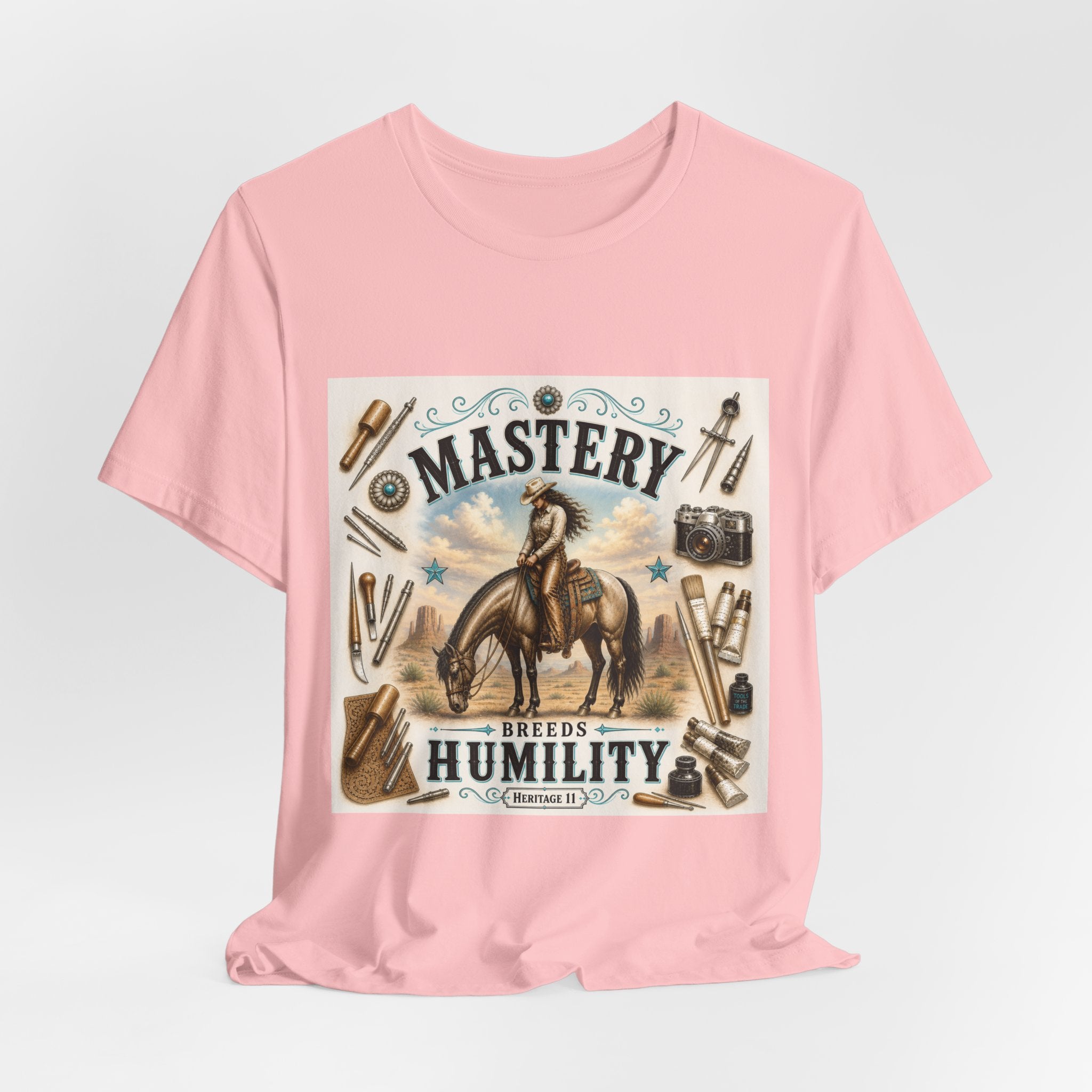 Mastery Breeds Humility Western Horse T-Shirt