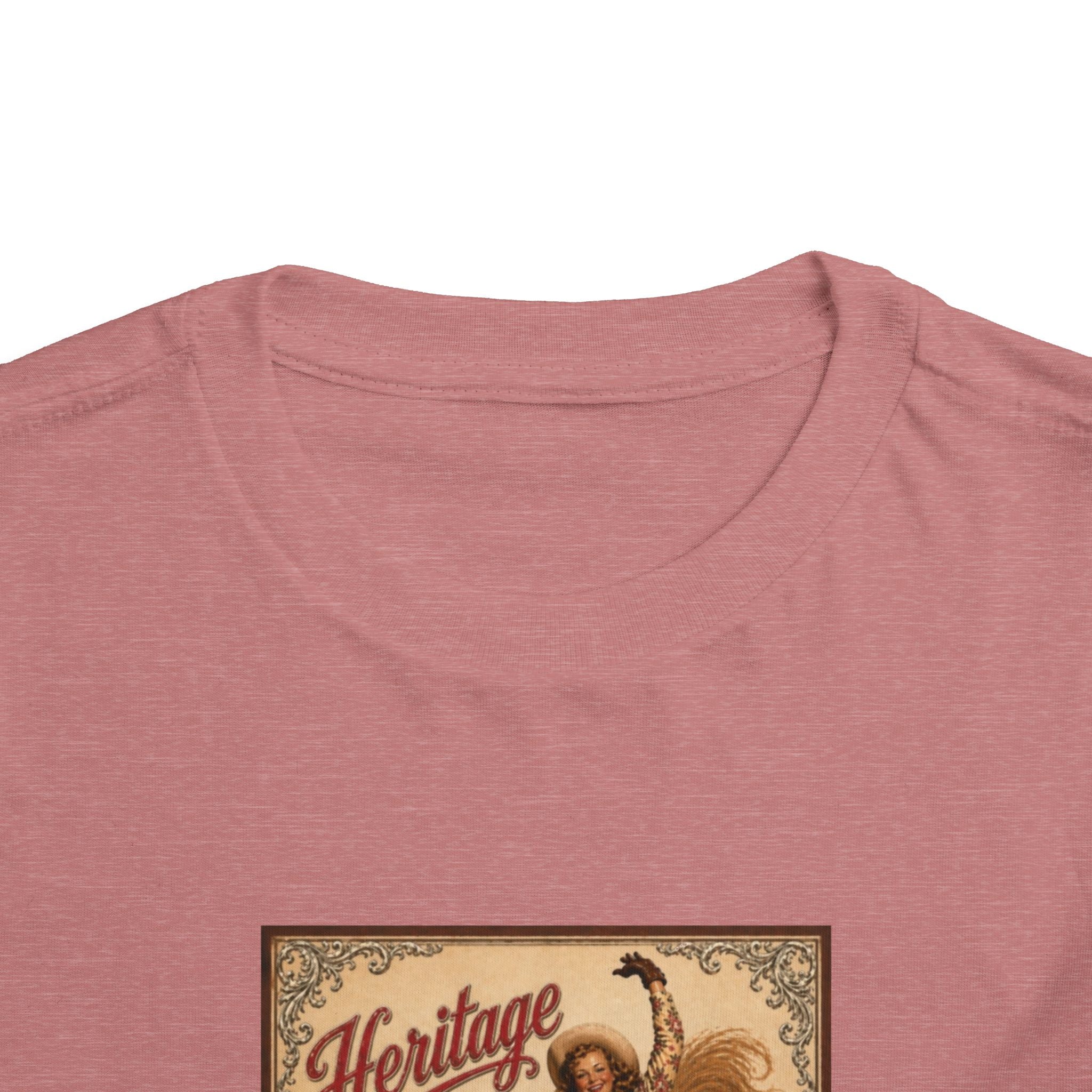 Toddler Tee — Vintage Rodeo 'Heritage 11' Bucking Horse Graphic