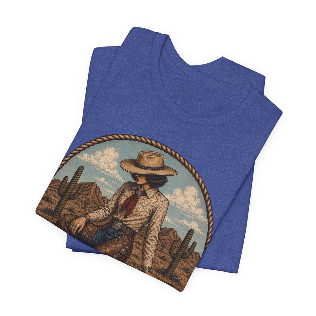 Cowboy Graphic Tee - 'I Have Standards, They're Low But I Have Some' Vintage Western T-Shirt