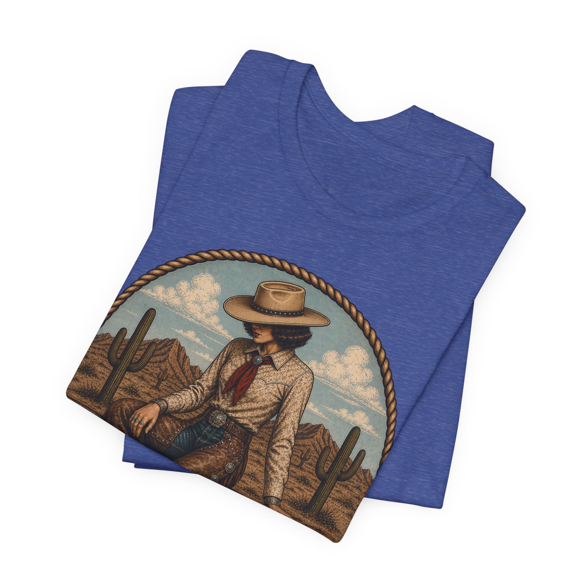 Cowboy Graphic Tee - 'I Have Standards, They're Low But I Have Some' Vintage Western T-Shirt