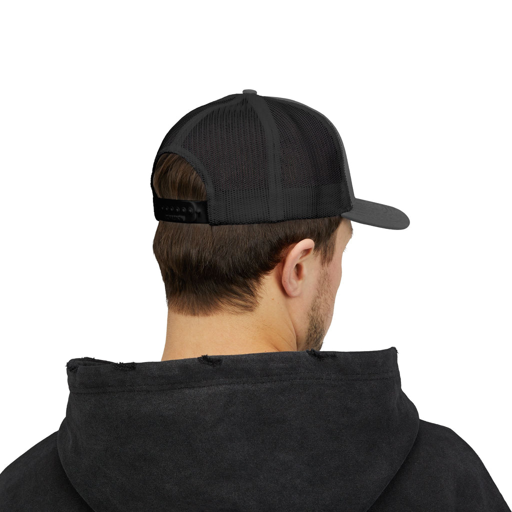 D2 Silver Co. Logo Snapback Trucker Cap — Branded Mesh Baseball Hat