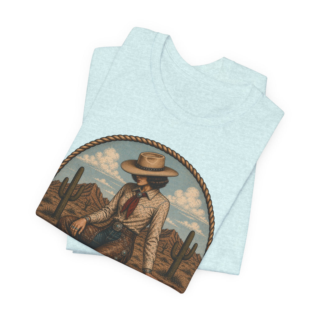 Cowboy Graphic Tee - 'I Have Standards, They're Low But I Have Some' Vintage Western T-Shirt