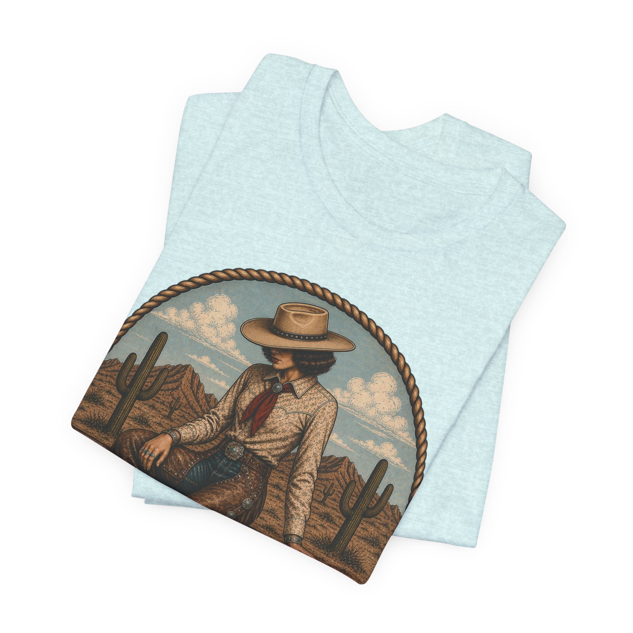 Cowboy Graphic Tee - 'I Have Standards, They're Low But I Have Some' Vintage Western T-Shirt