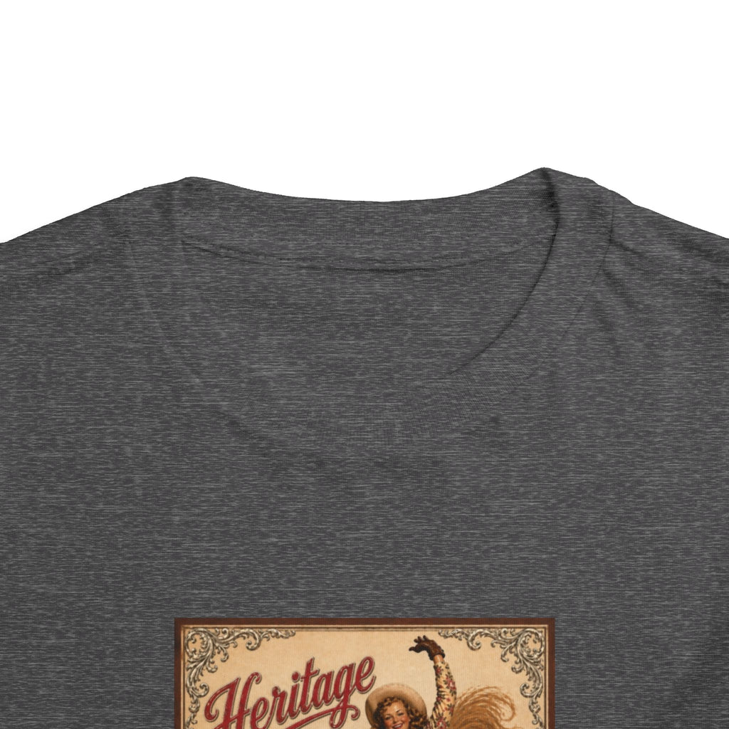 Toddler Tee — Vintage Rodeo 'Heritage 11' Bucking Horse Graphic