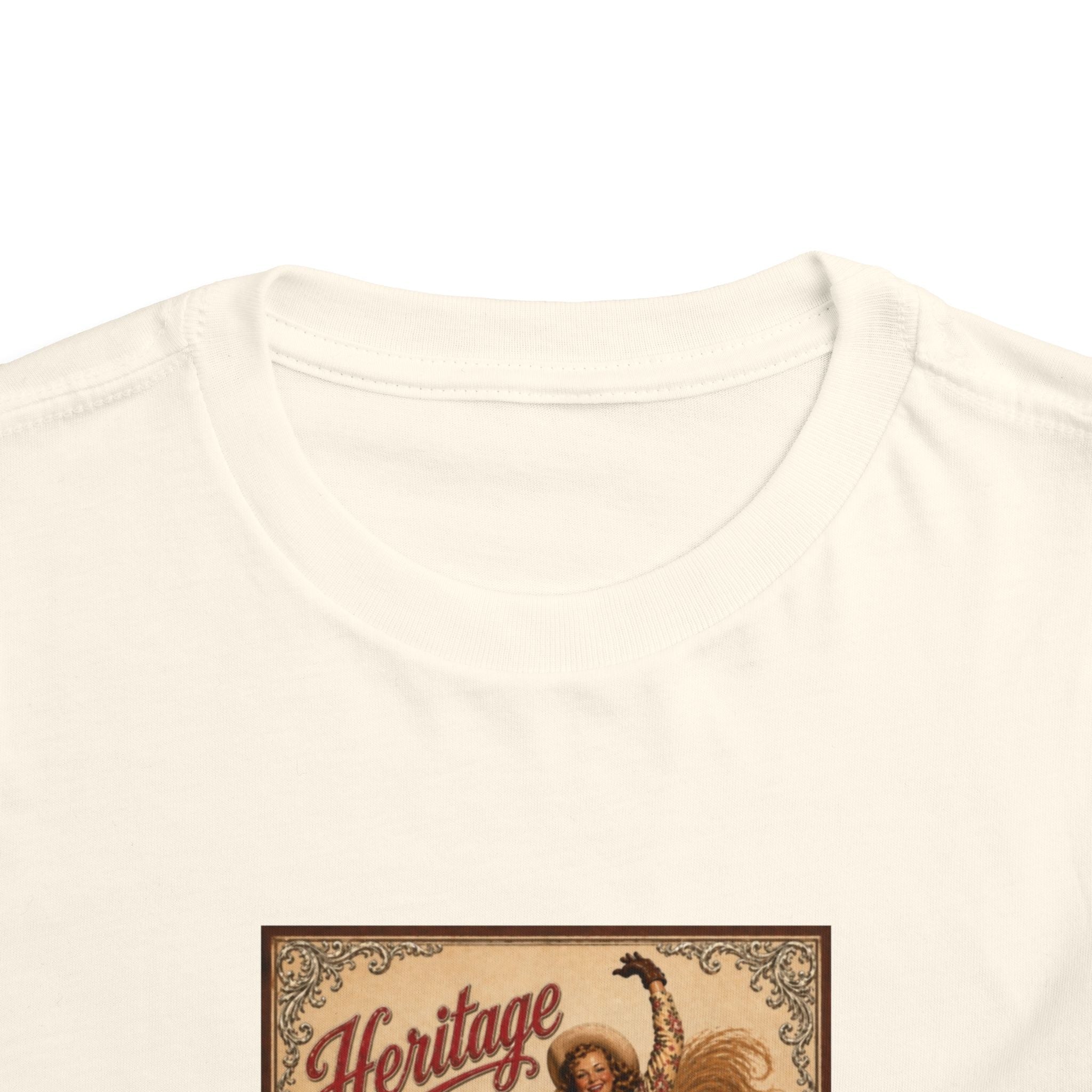 Toddler Tee — Vintage Rodeo 'Heritage 11' Bucking Horse Graphic