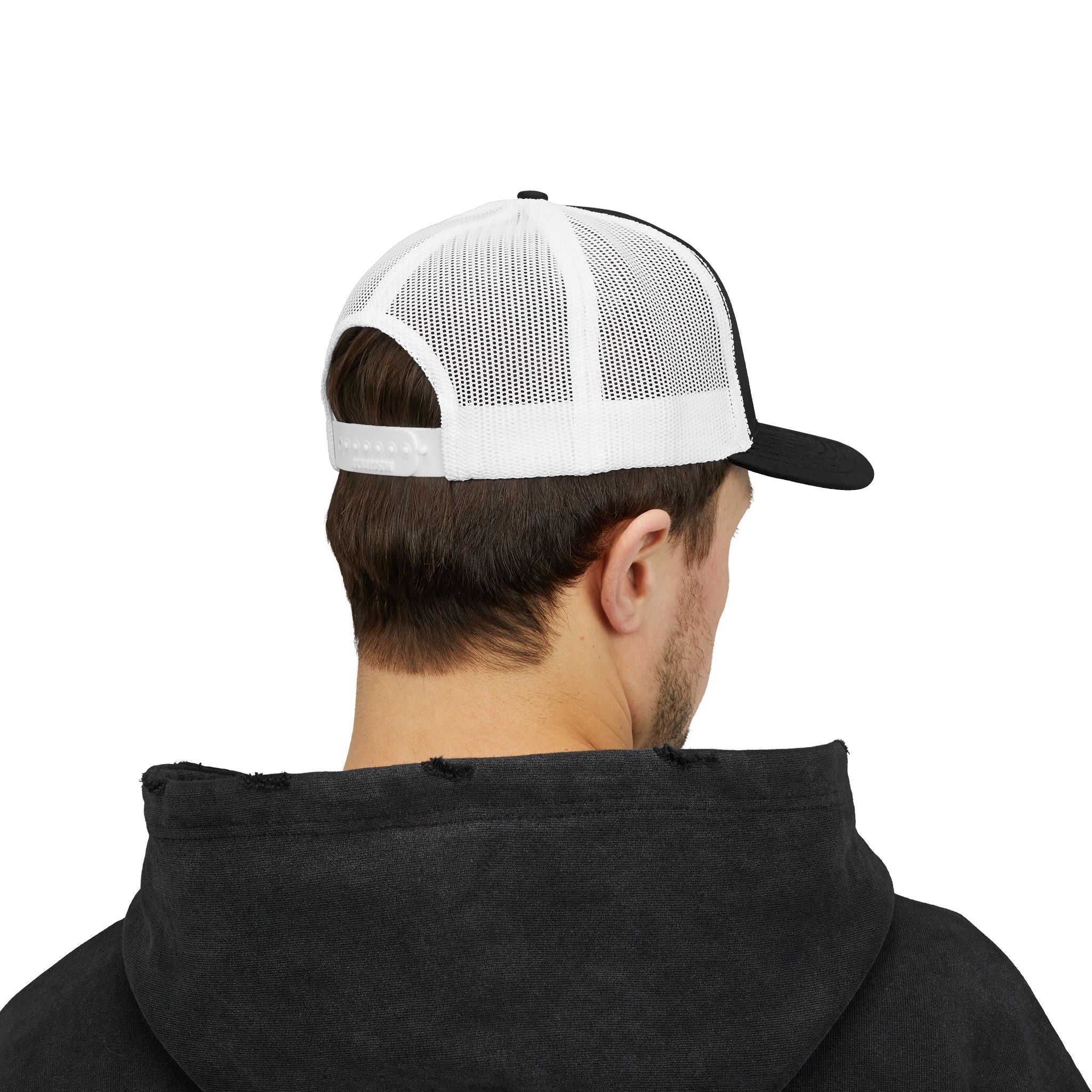 D2 Silver Co. Logo Snapback Trucker Cap — Branded Mesh Baseball Hat