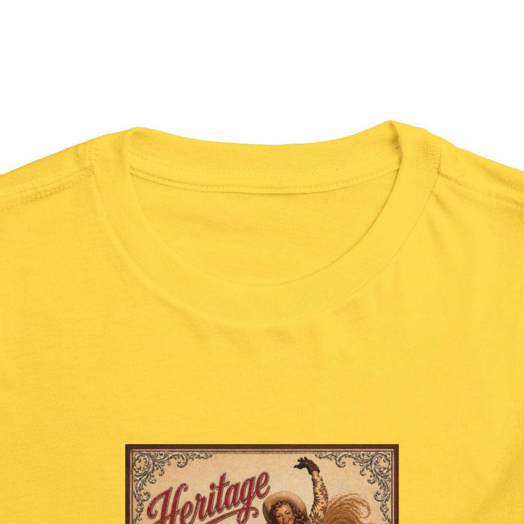 Toddler Tee — Vintage Rodeo 'Heritage 11' Bucking Horse Graphic