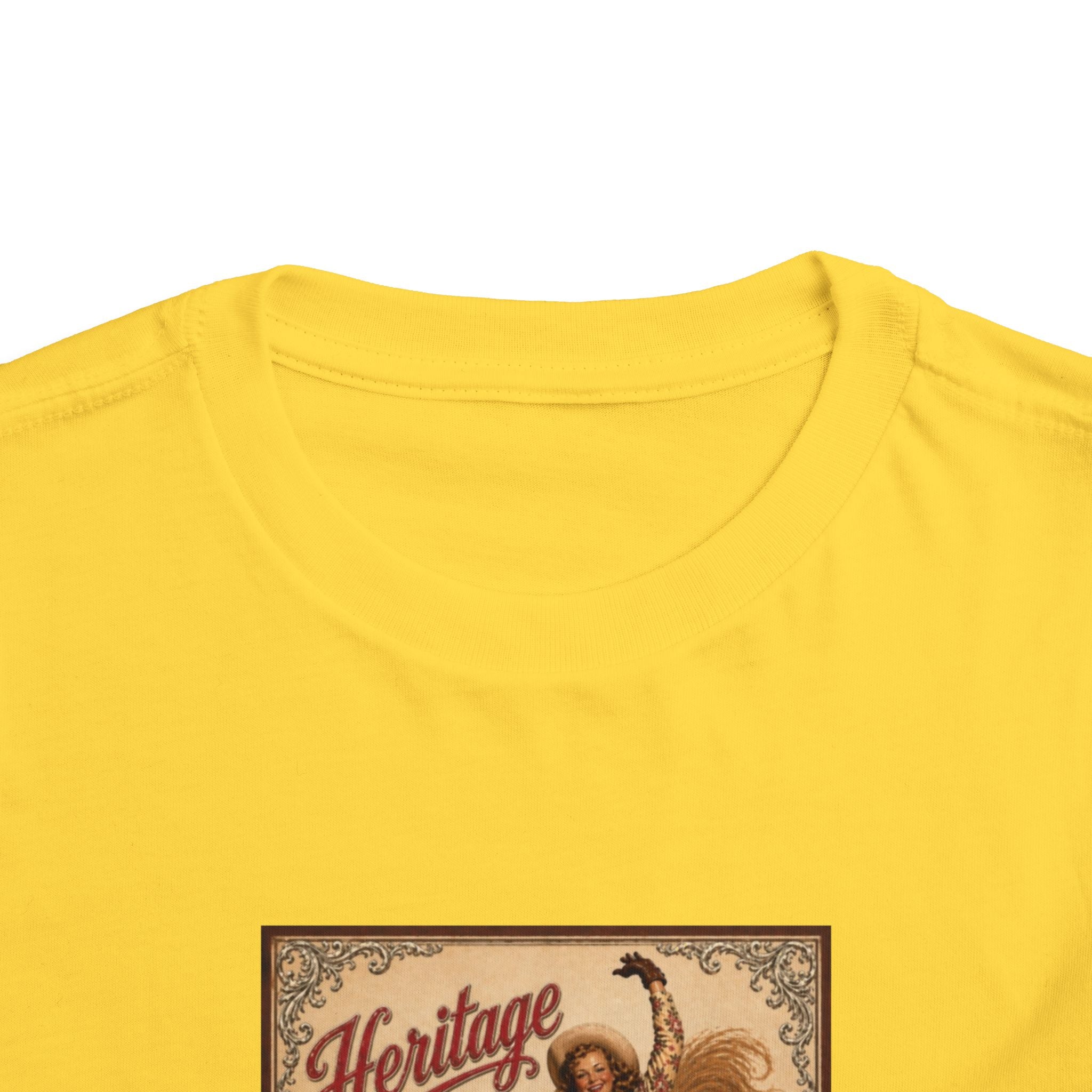 Toddler Tee — Vintage Rodeo 'Heritage 11' Bucking Horse Graphic
