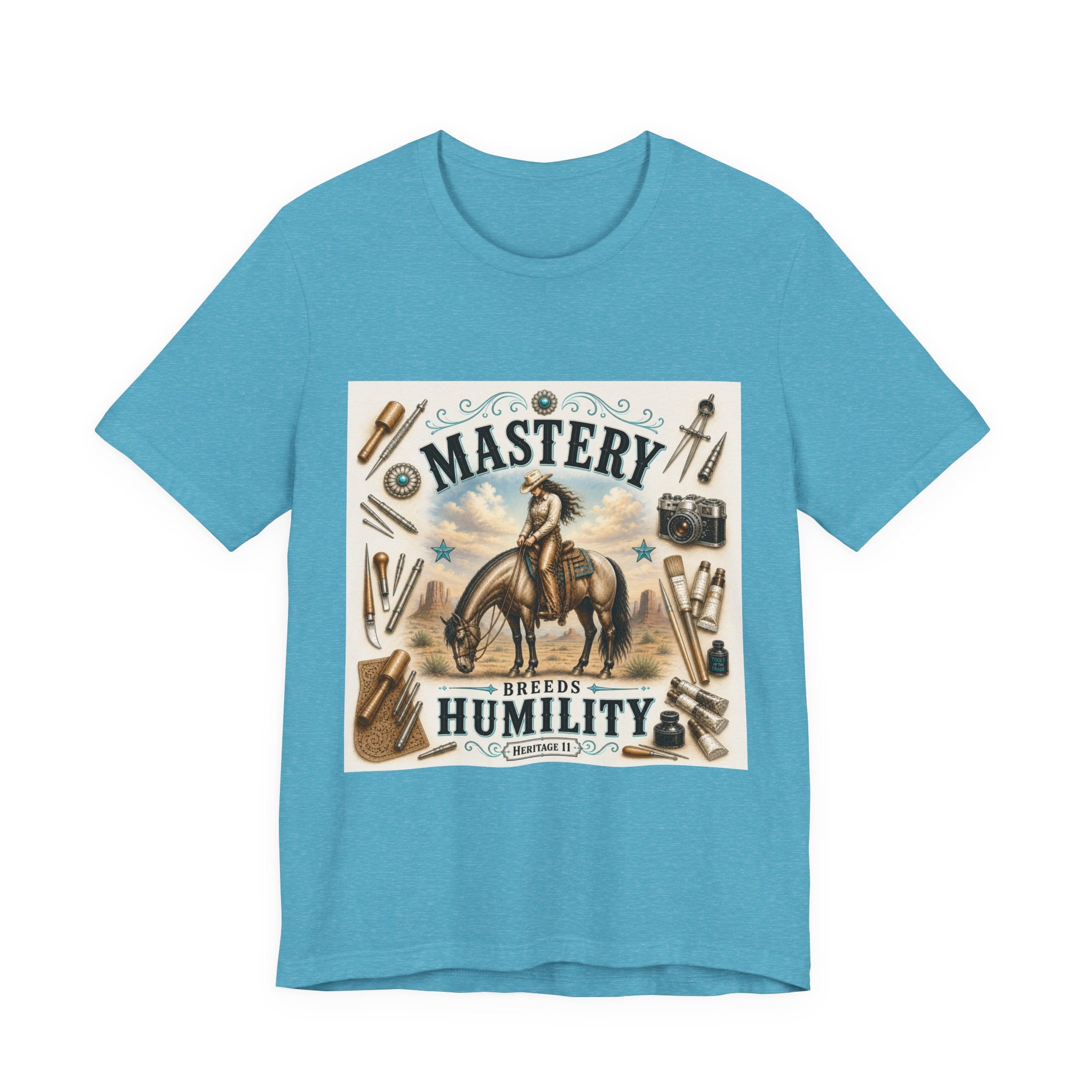 Mastery Breeds Humility Western Horse T-Shirt