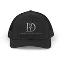 D2 Silver Co. Logo Snapback Trucker Cap — Branded Mesh Baseball Hat