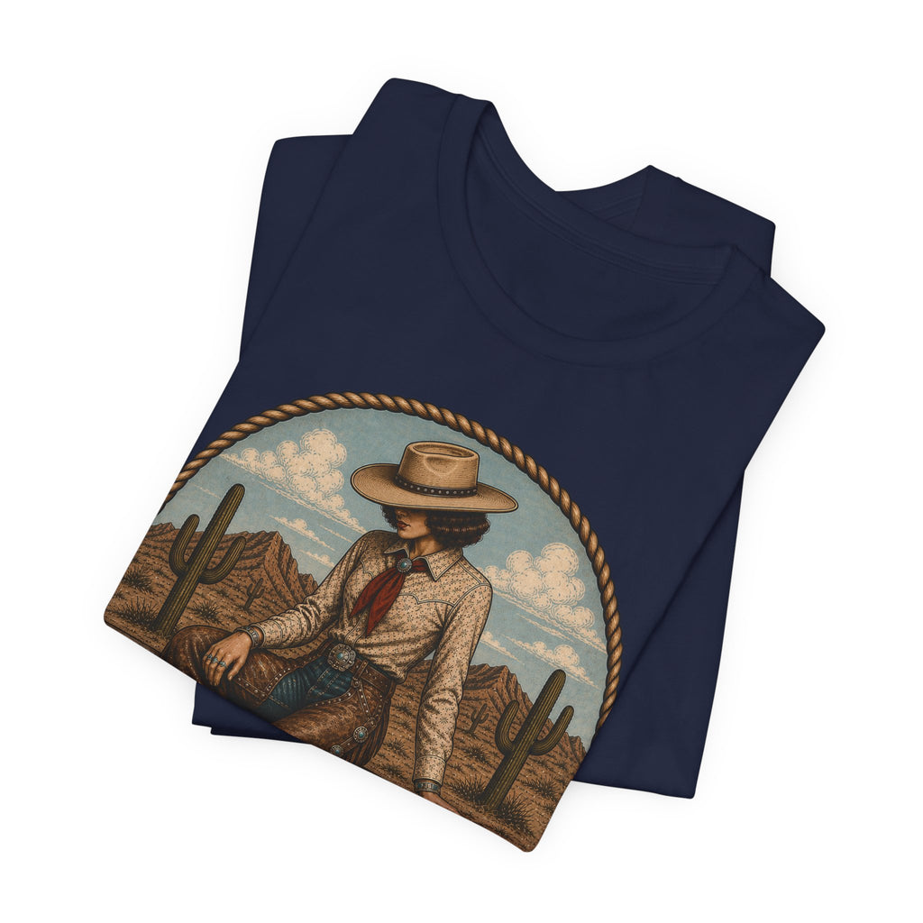 Cowboy Graphic Tee - 'I Have Standards, They're Low But I Have Some' Vintage Western T-Shirt