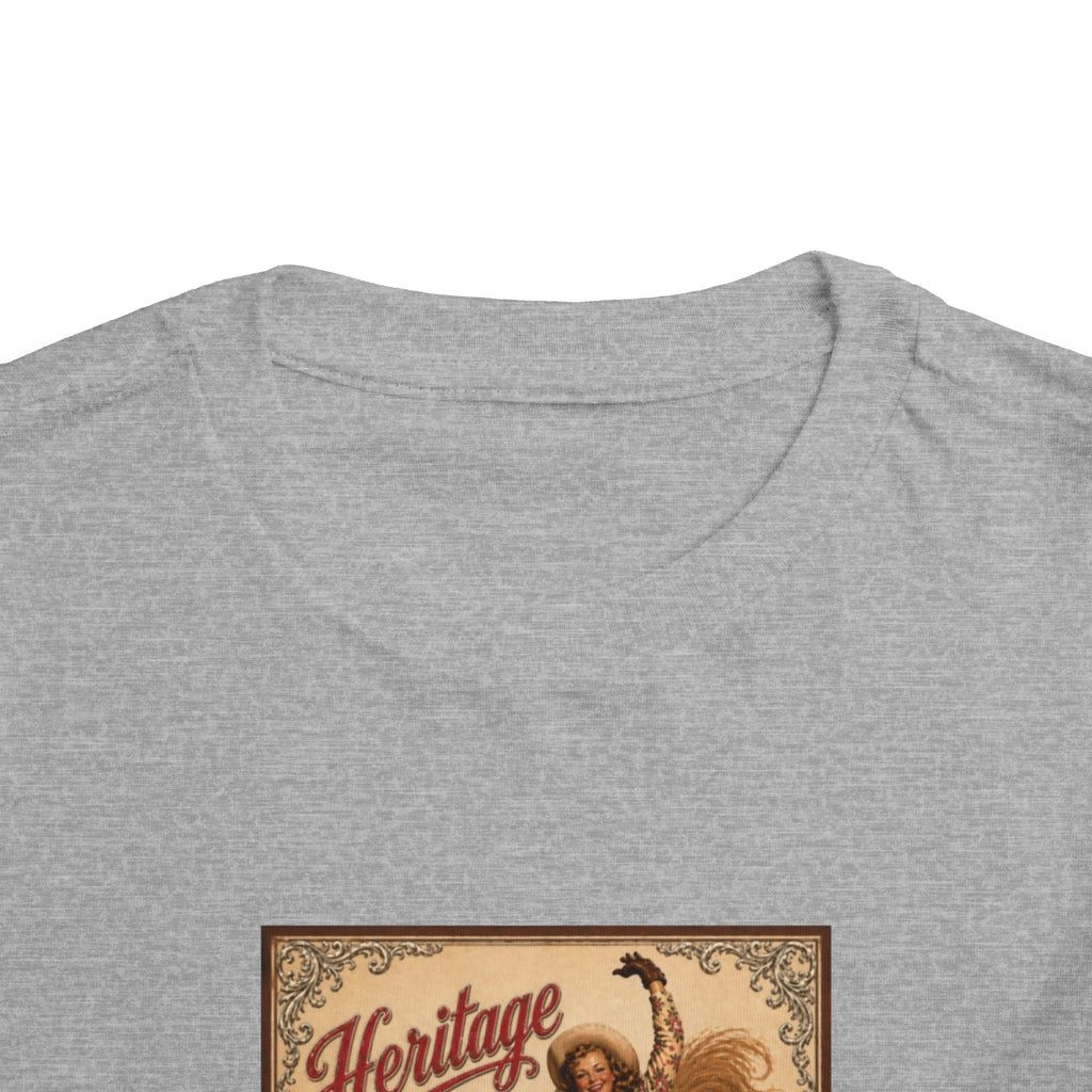 Toddler Tee — Vintage Rodeo 'Heritage 11' Bucking Horse Graphic