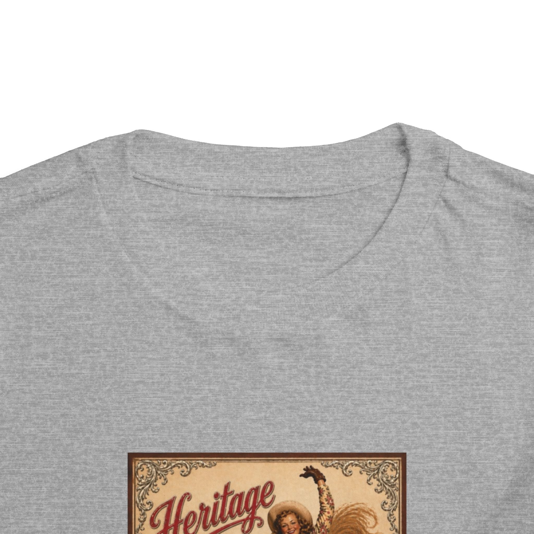 Toddler Tee — Vintage Rodeo 'Heritage 11' Bucking Horse Graphic