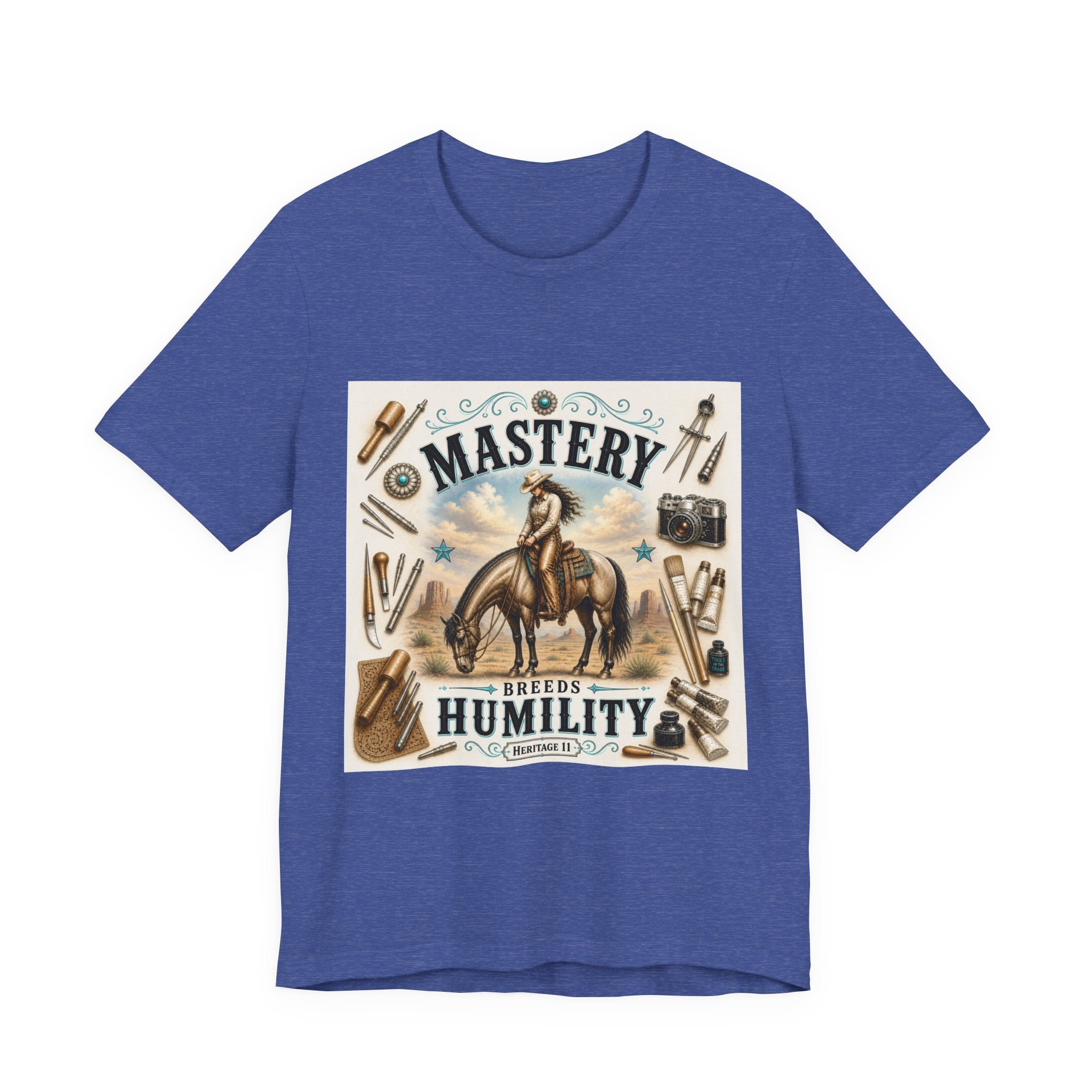Mastery Breeds Humility Western Horse T-Shirt
