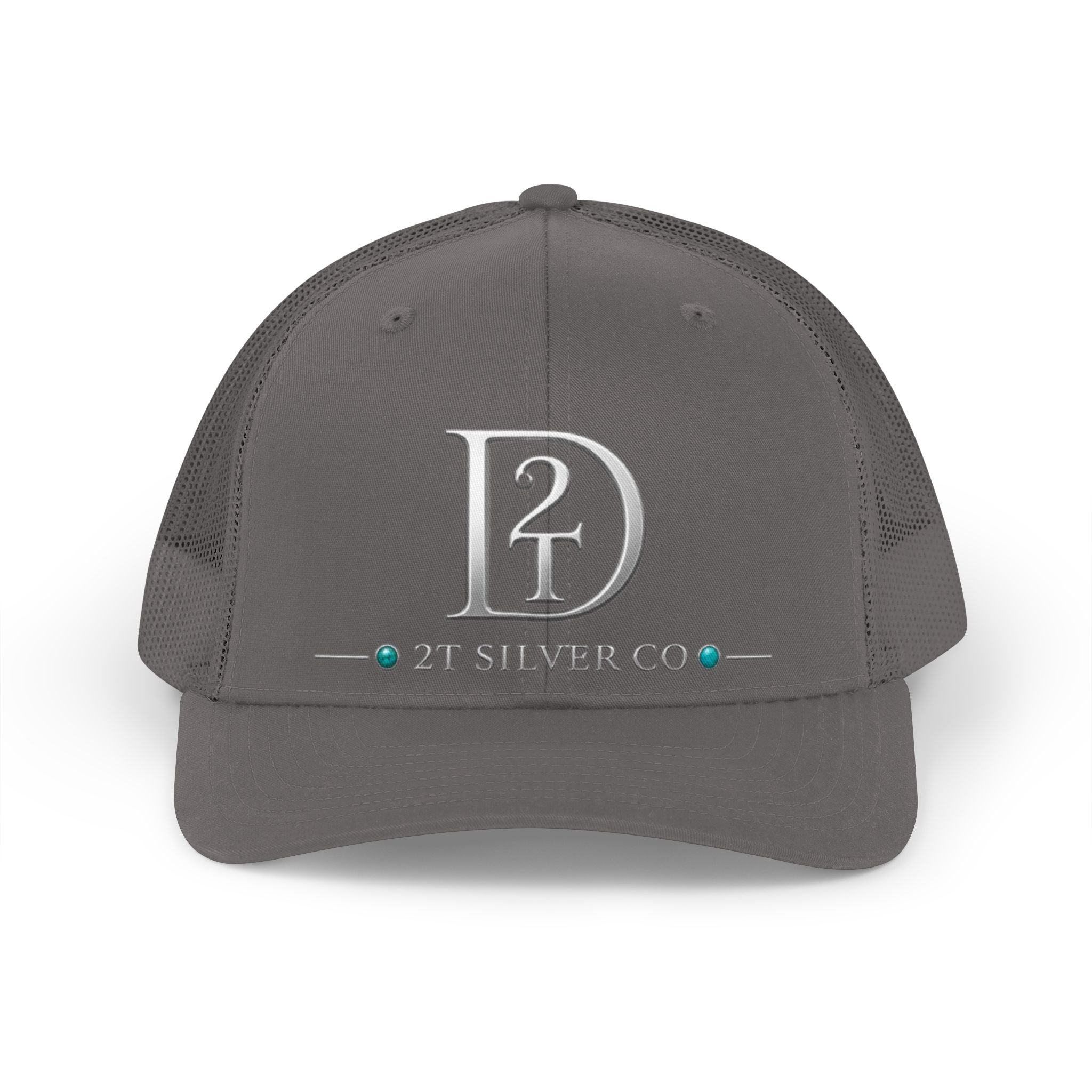 Trucker Hat — 2T Silver Co. Retro Logo Mesh Cap