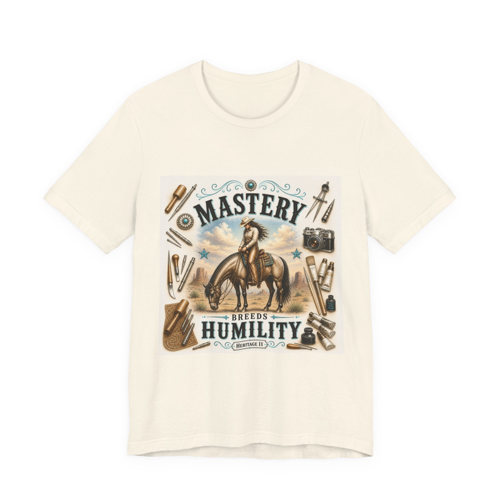 Mastery Breeds Humility Western Horse T-Shirt