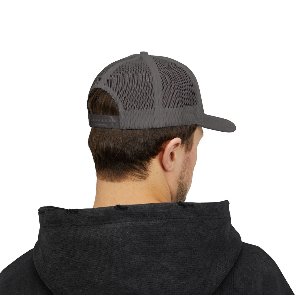 D2 Silver Co. Logo Snapback Trucker Cap — Branded Mesh Baseball Hat