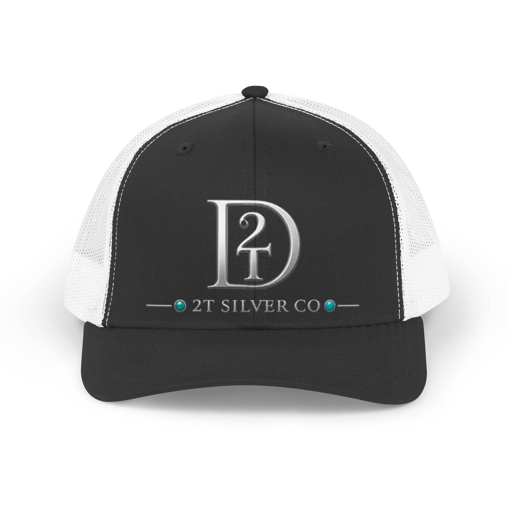 Trucker Hat — 2T Silver Co. Retro Logo Mesh Cap