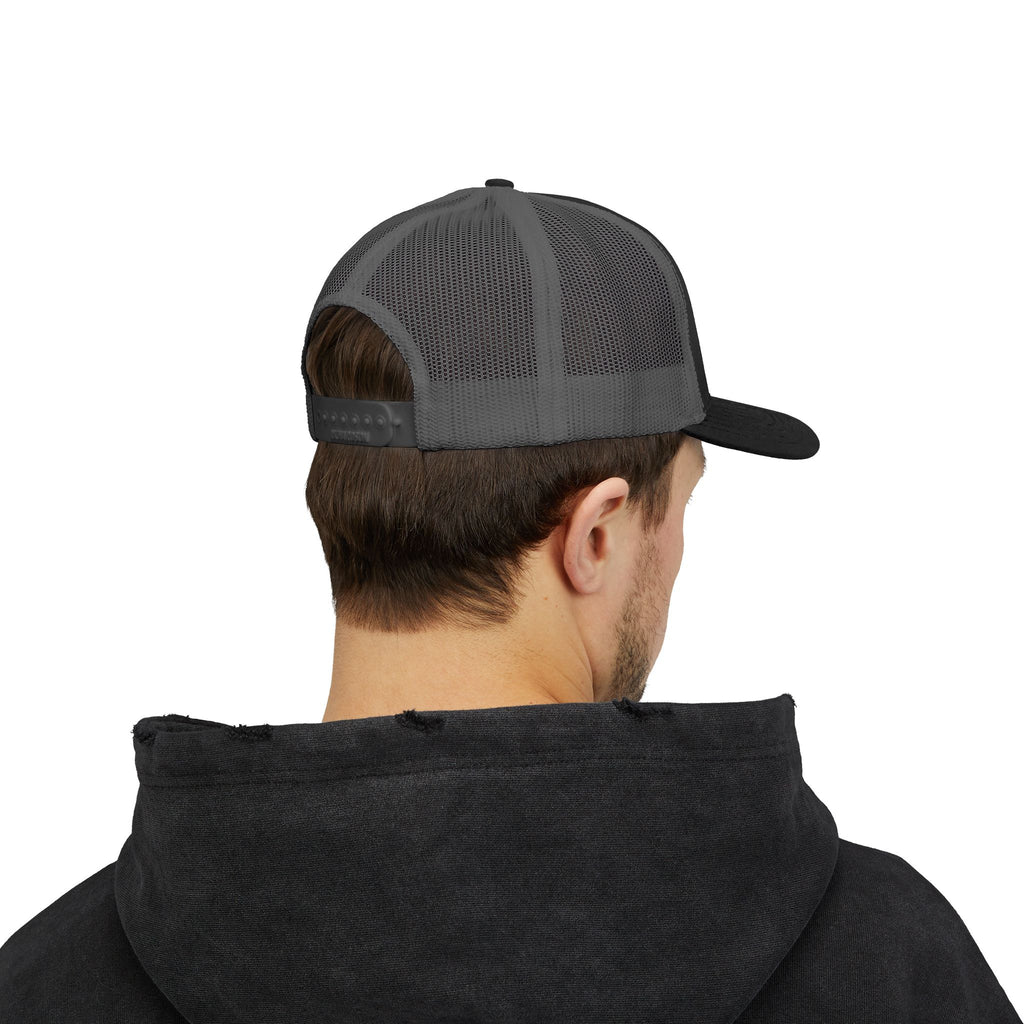 D2 Silver Co. Logo Snapback Trucker Cap — Branded Mesh Baseball Hat