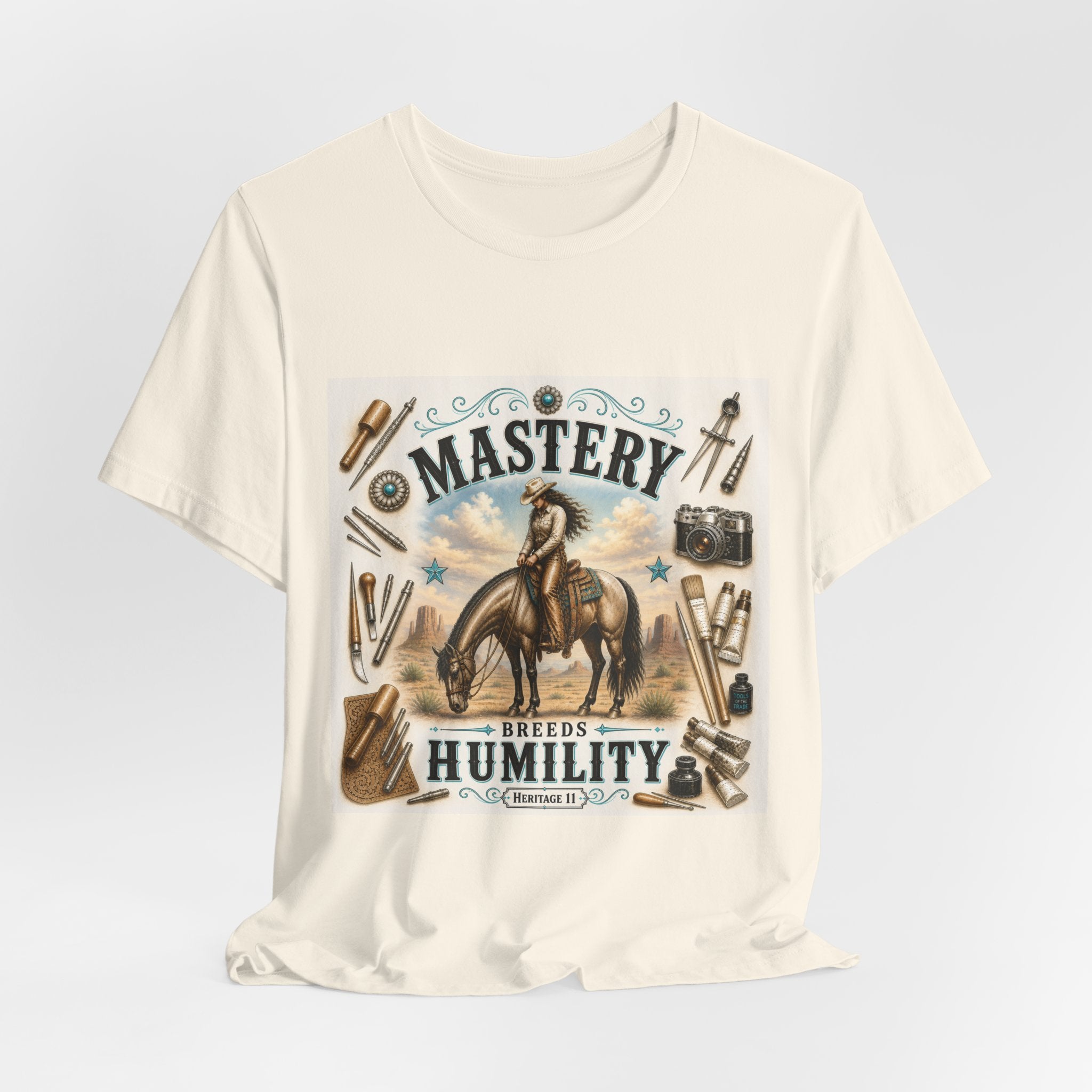 Mastery Breeds Humility Western Horse T-Shirt