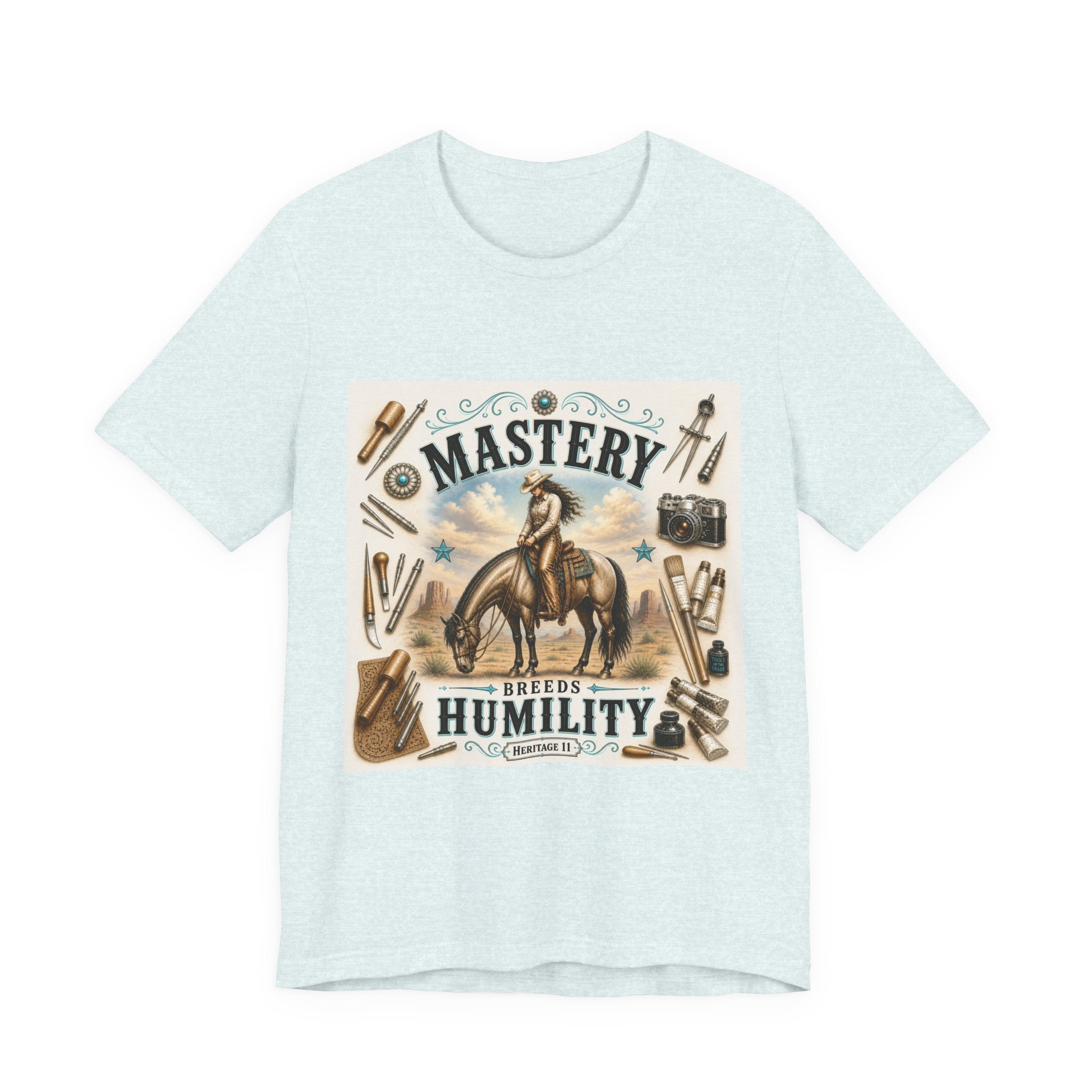 Mastery Breeds Humility Western Horse T-Shirt