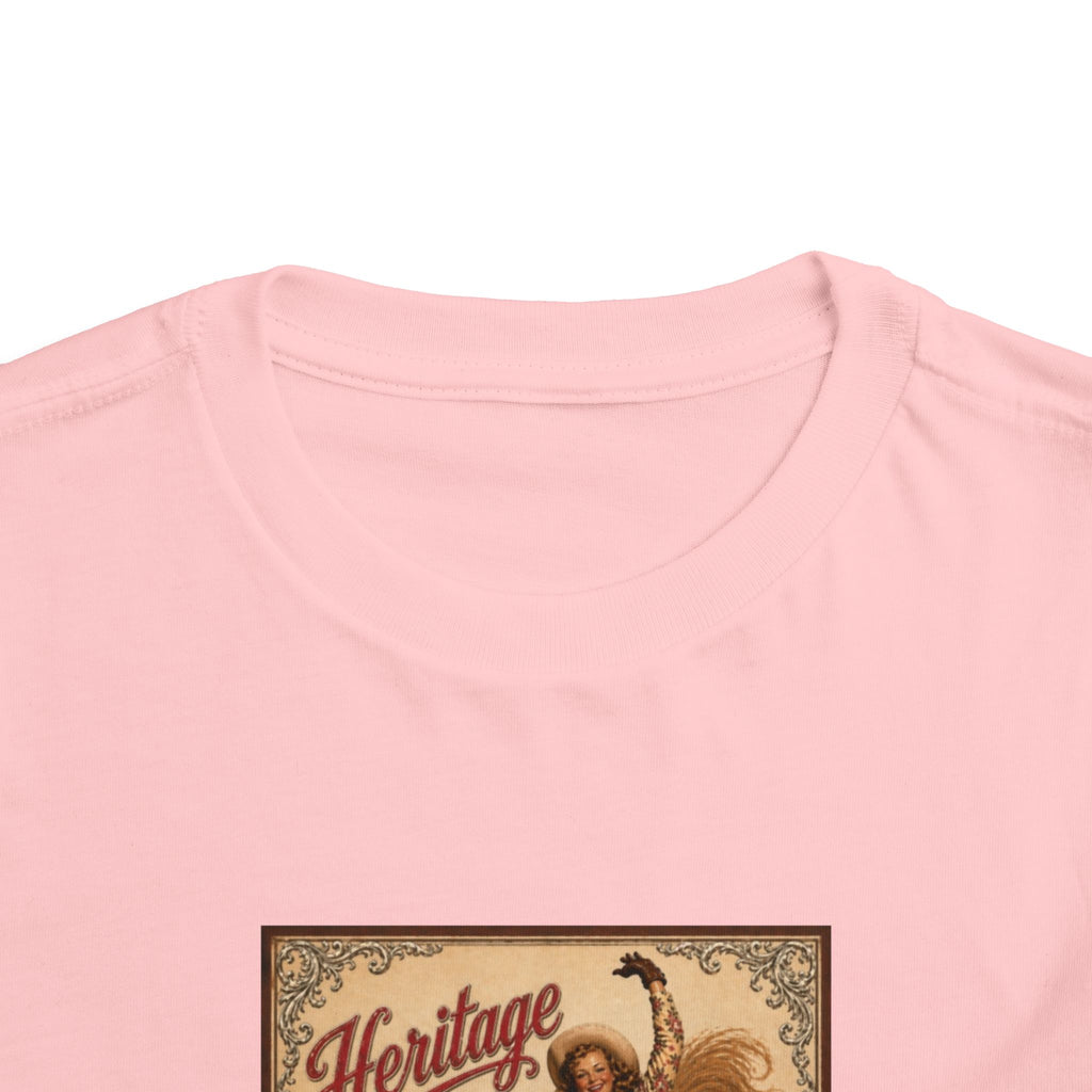Toddler Tee — Vintage Rodeo 'Heritage 11' Bucking Horse Graphic