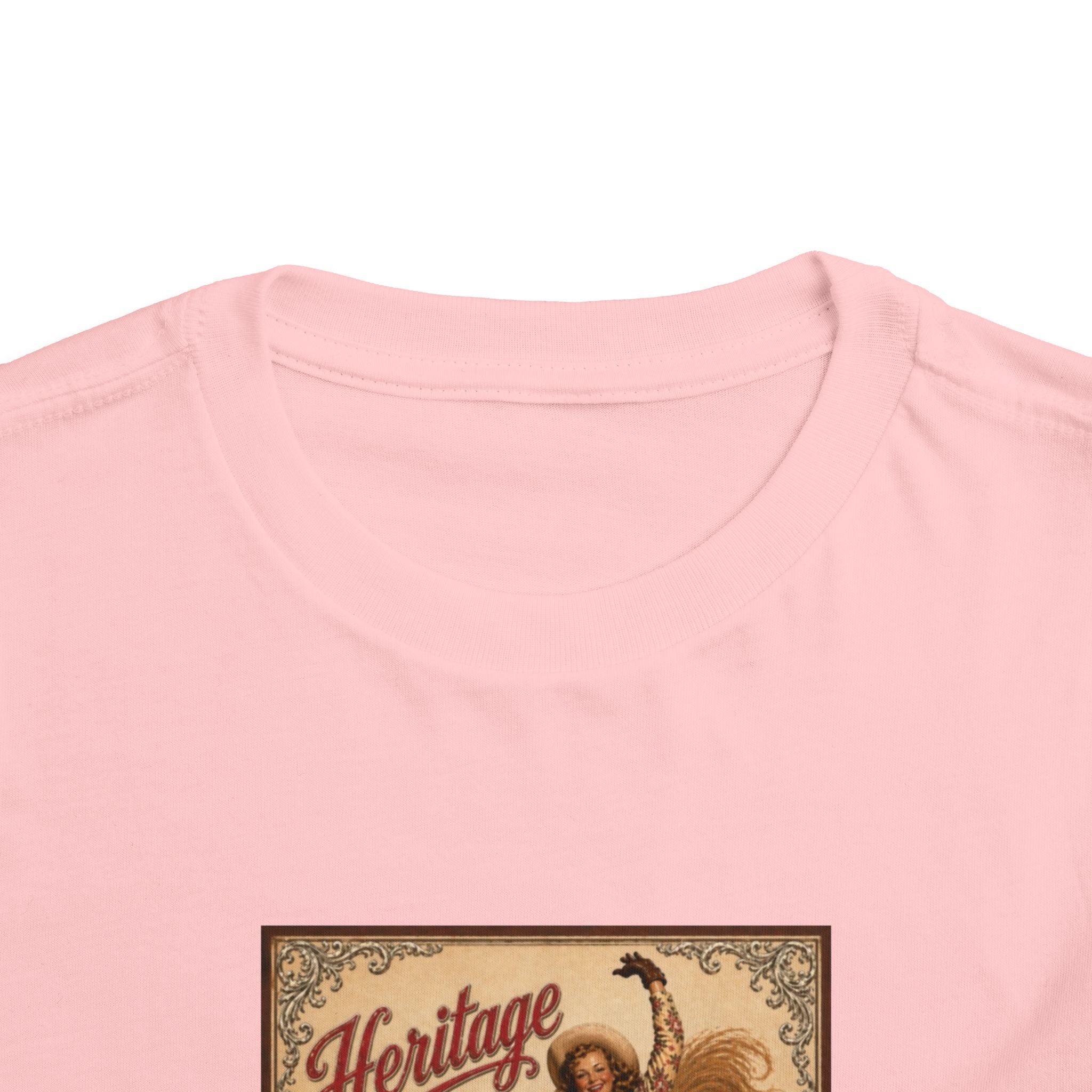 Toddler Tee — Vintage Rodeo 'Heritage 11' Bucking Horse Graphic