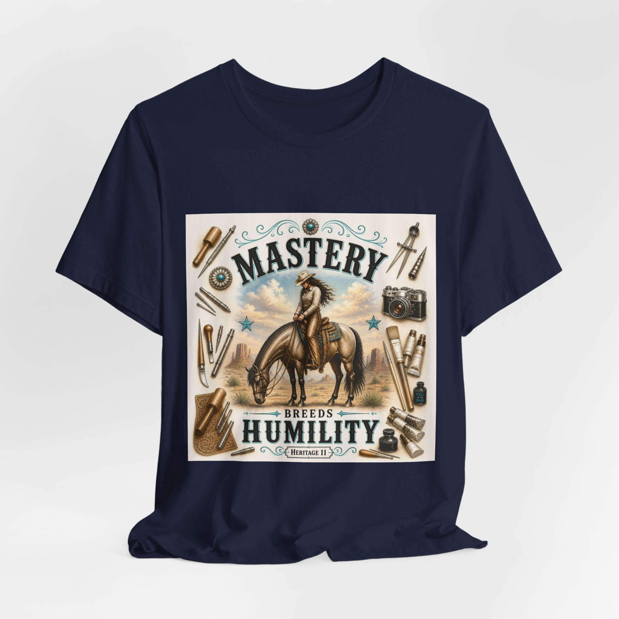 Mastery Breeds Humility Western Horse T-Shirt