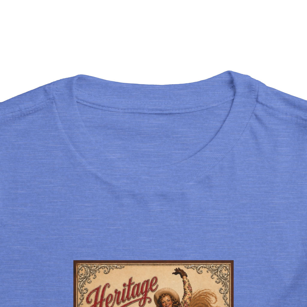 Toddler Tee — Vintage Rodeo 'Heritage 11' Bucking Horse Graphic