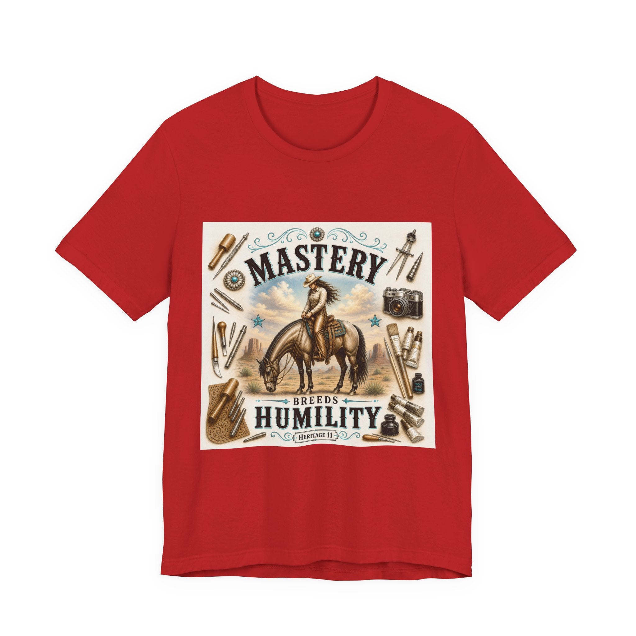Mastery Breeds Humility Western Horse T-Shirt