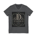Vintage Emblem V-Neck Tee — “2T Silver Co” Logo Shirt