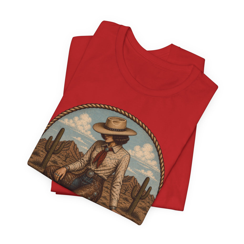 Cowboy Graphic Tee - 'I Have Standards, They're Low But I Have Some' Vintage Western T-Shirt