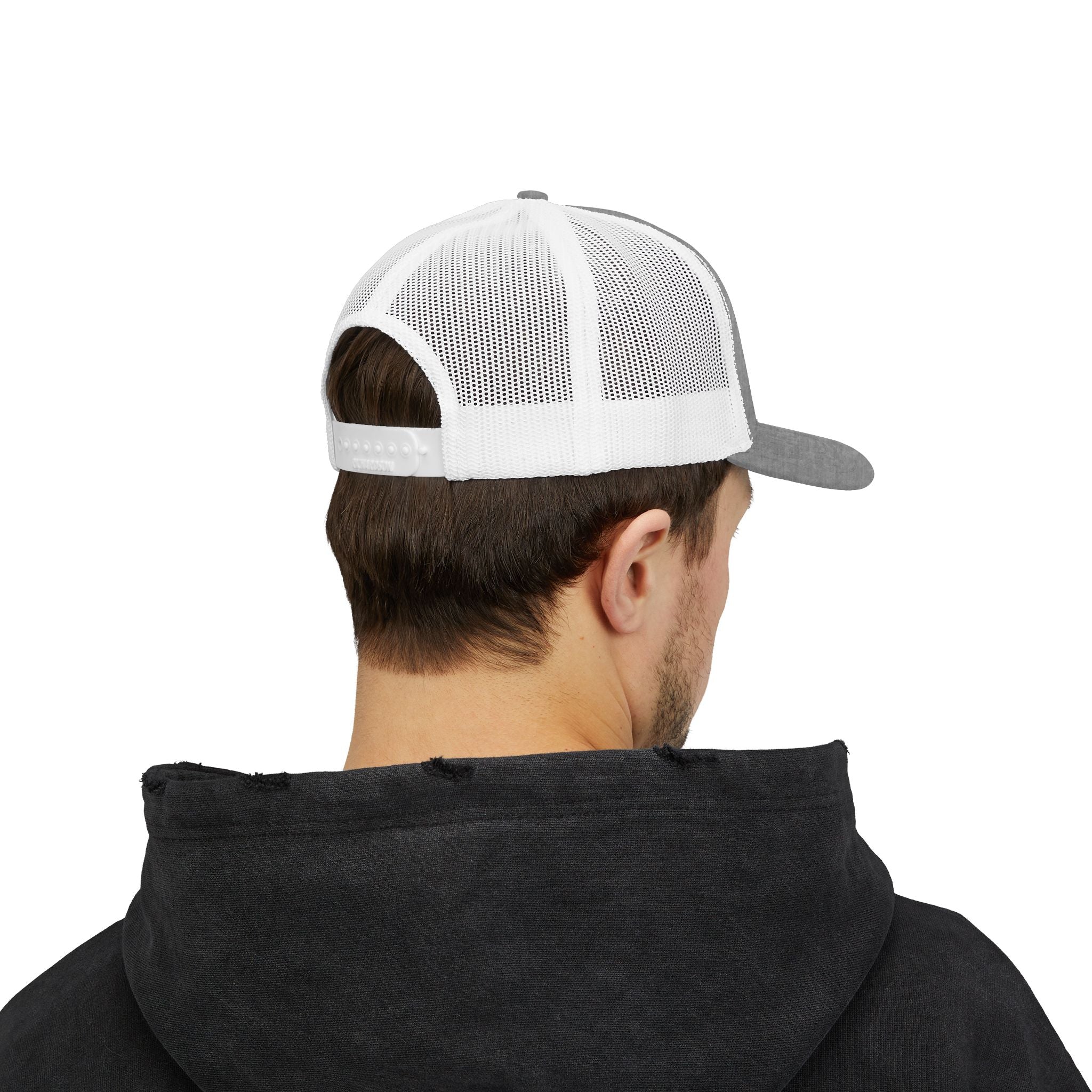 D2 Silver Co. Logo Snapback Trucker Cap — Branded Mesh Baseball Hat