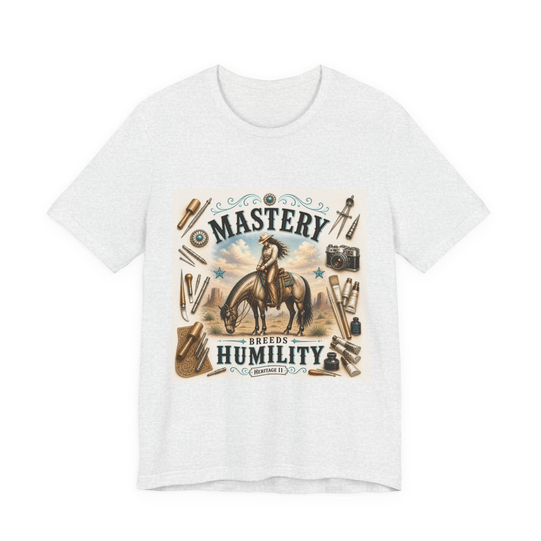 Mastery Breeds Humility Western Horse T-Shirt