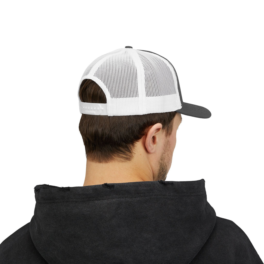 D2 Silver Co. Logo Snapback Trucker Cap — Branded Mesh Baseball Hat