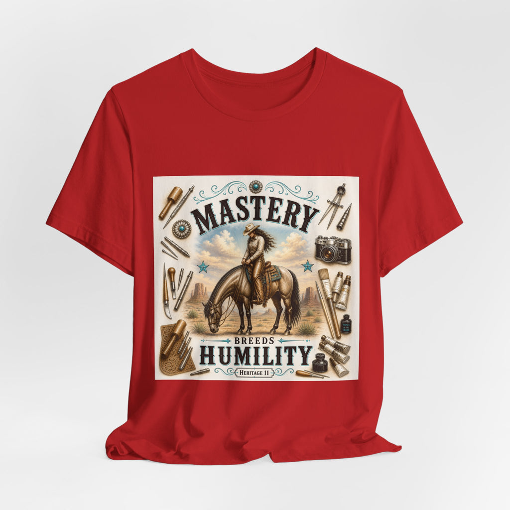 Mastery Breeds Humility Western Horse T-Shirt