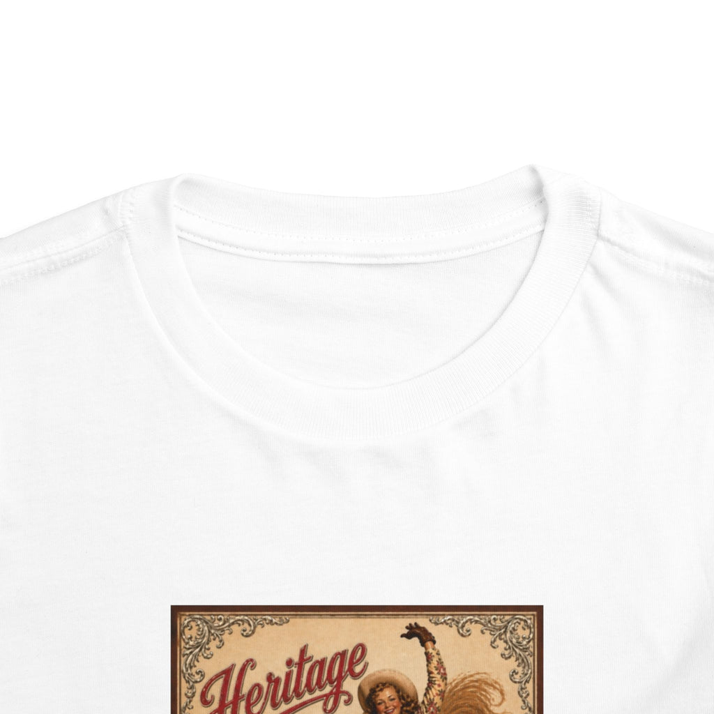 Toddler Tee — Vintage Rodeo 'Heritage 11' Bucking Horse Graphic