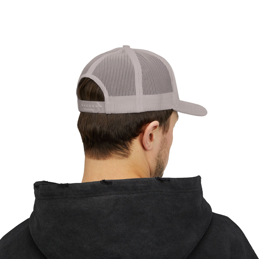 D2 Silver Co. Logo Snapback Trucker Cap — Branded Mesh Baseball Hat